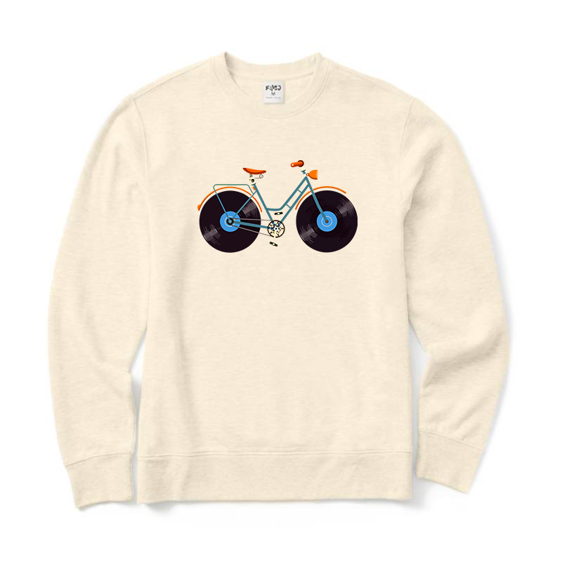 Music Lover’s Bike Sweatshirt