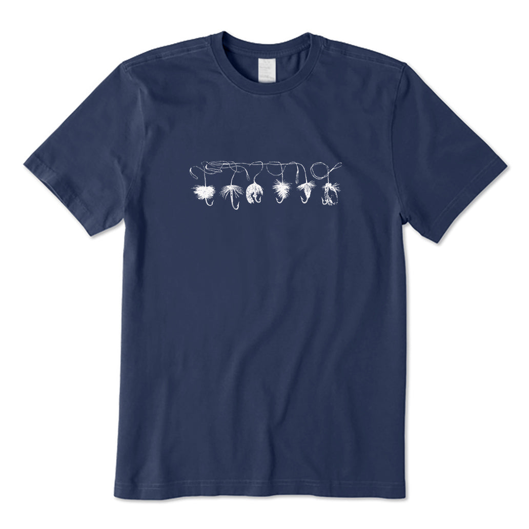 Vintage Fly Fishing Flies T-Shirt