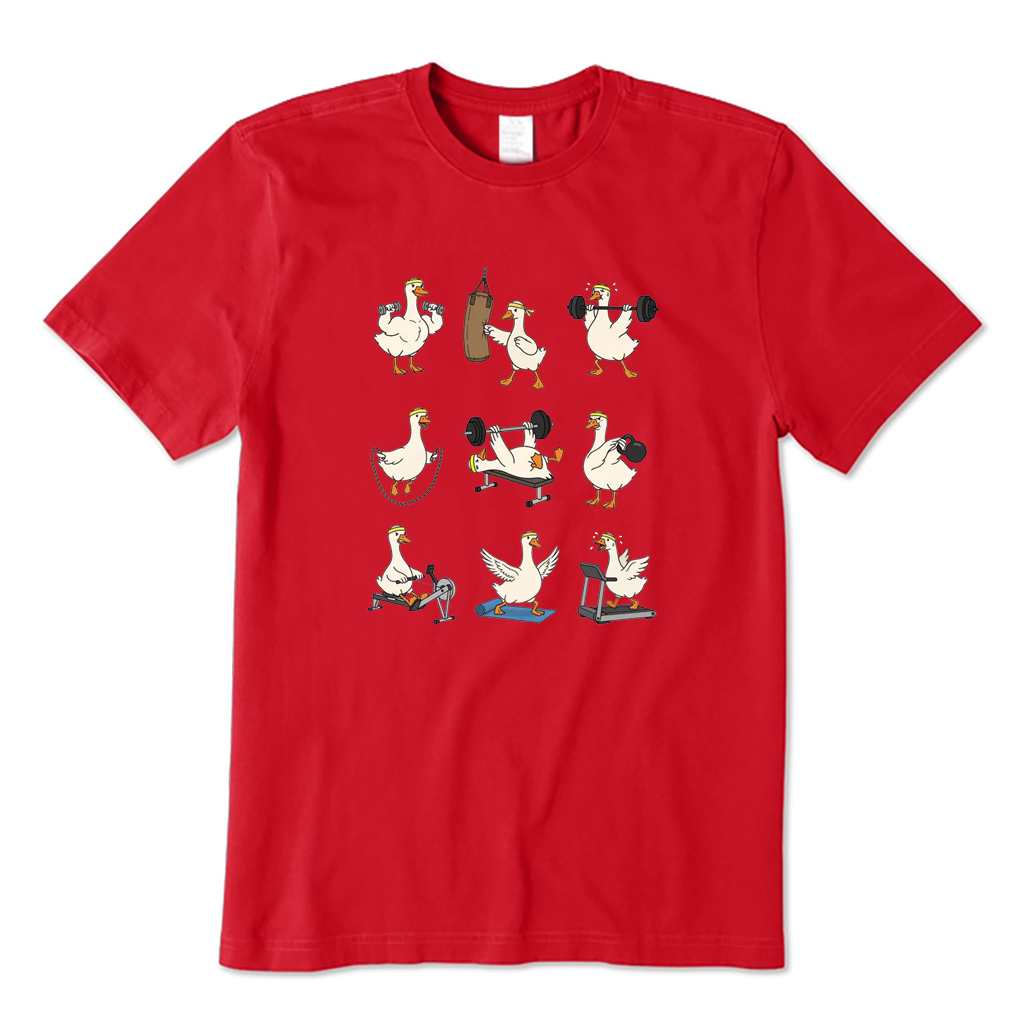 Funny Goose Workout T-shirt