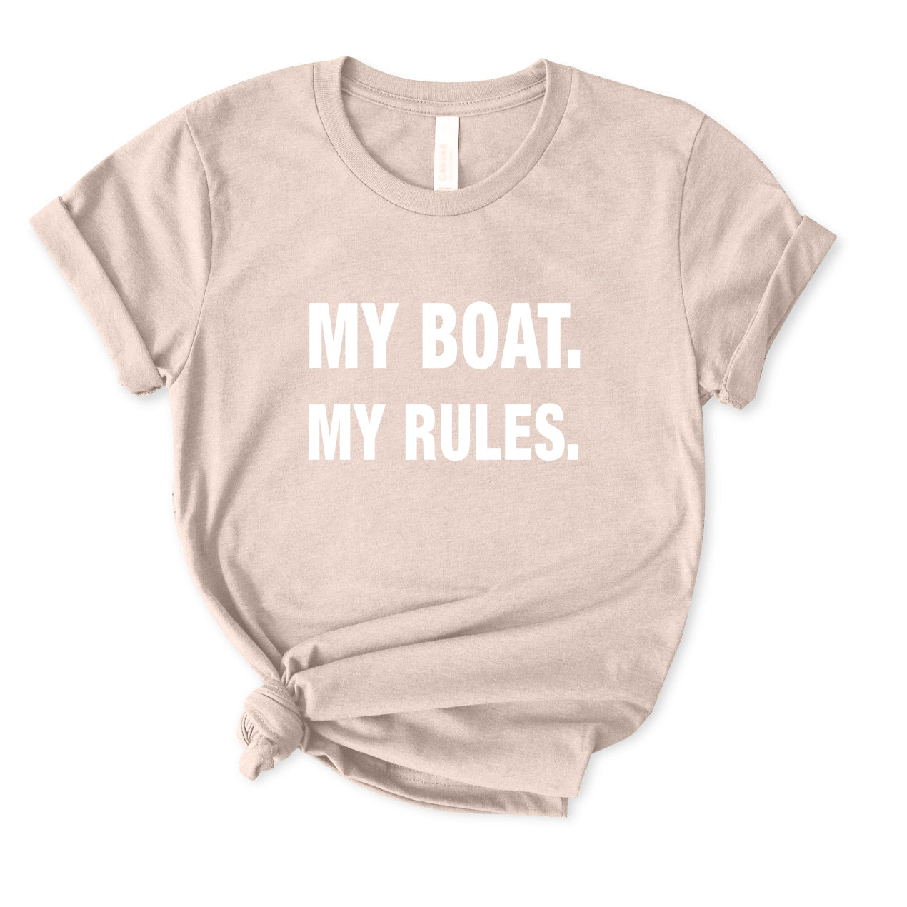 My Boat My Rules T-Shirt for Women