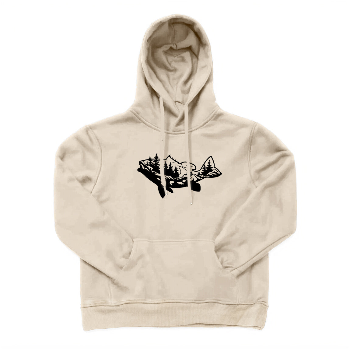 Bass Fishing Scape Hoodie