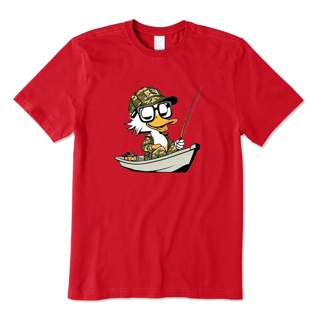 Fishing Goose T-shirt