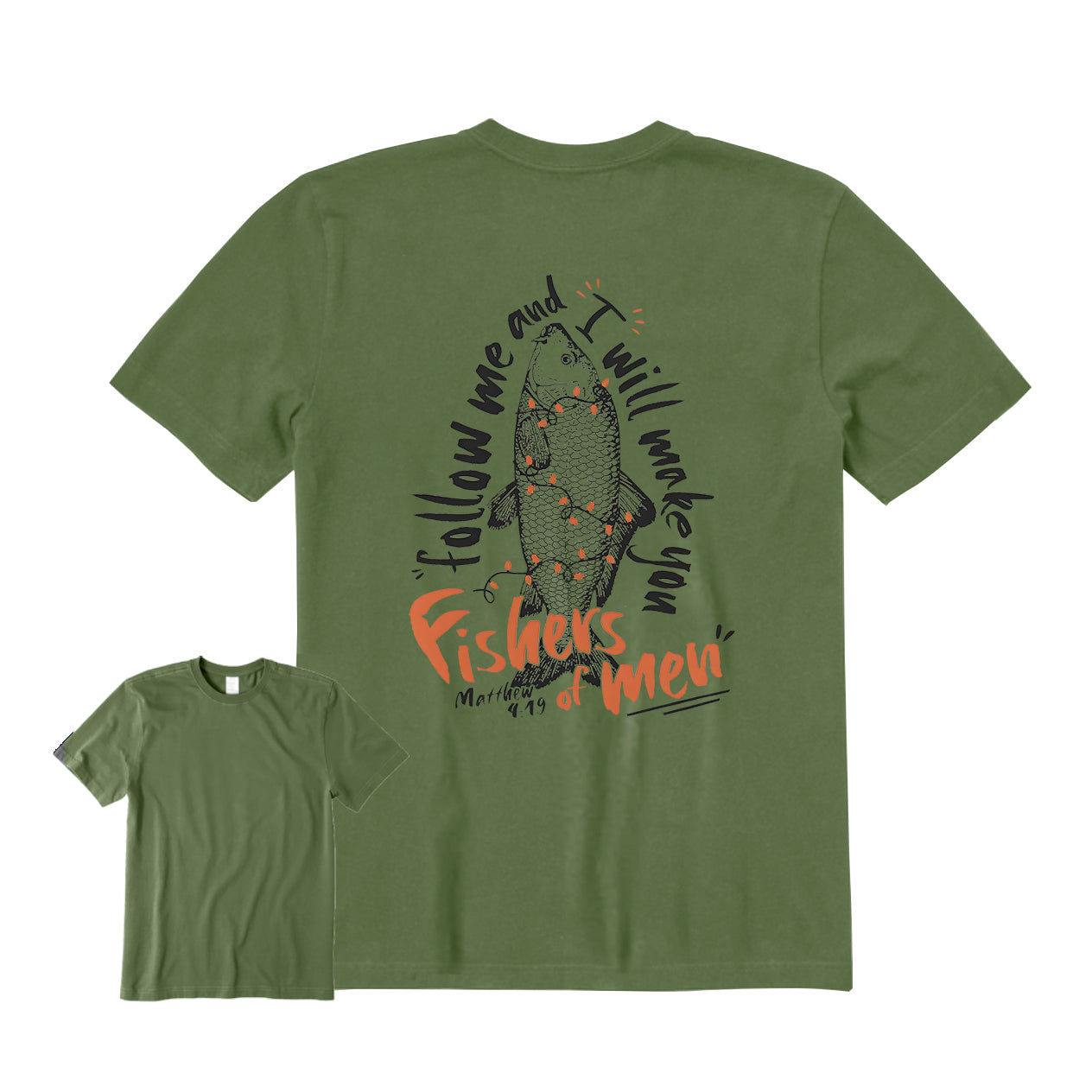 Fishers of Men Back Graphic T-Shirt