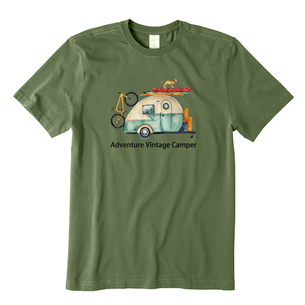 Adventure Vintage Camper T-shirt