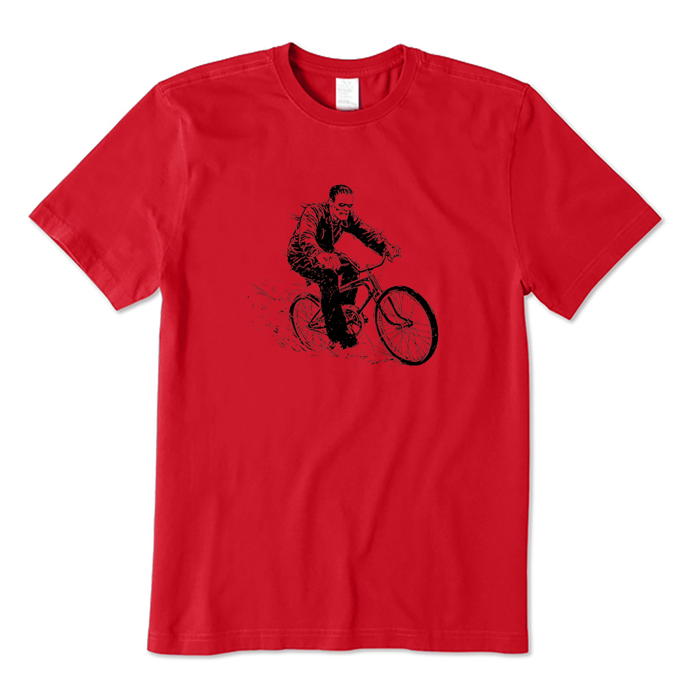 Zombie Riding Bicycle T-Shirt