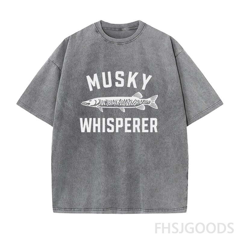 Musky Unisex Distressed T-Shirt