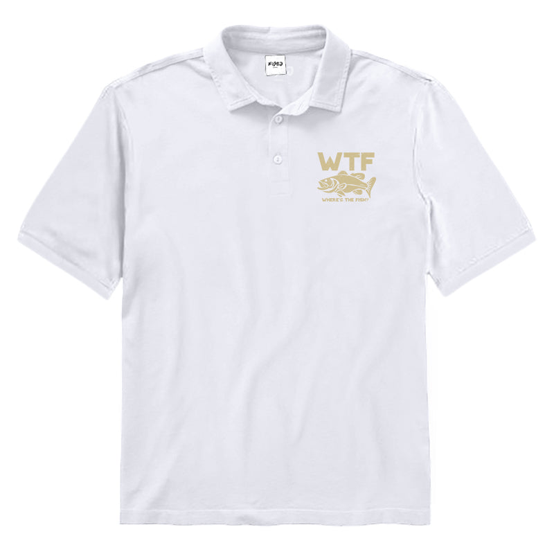 WTF Where Is The Fish? Polo Shirt