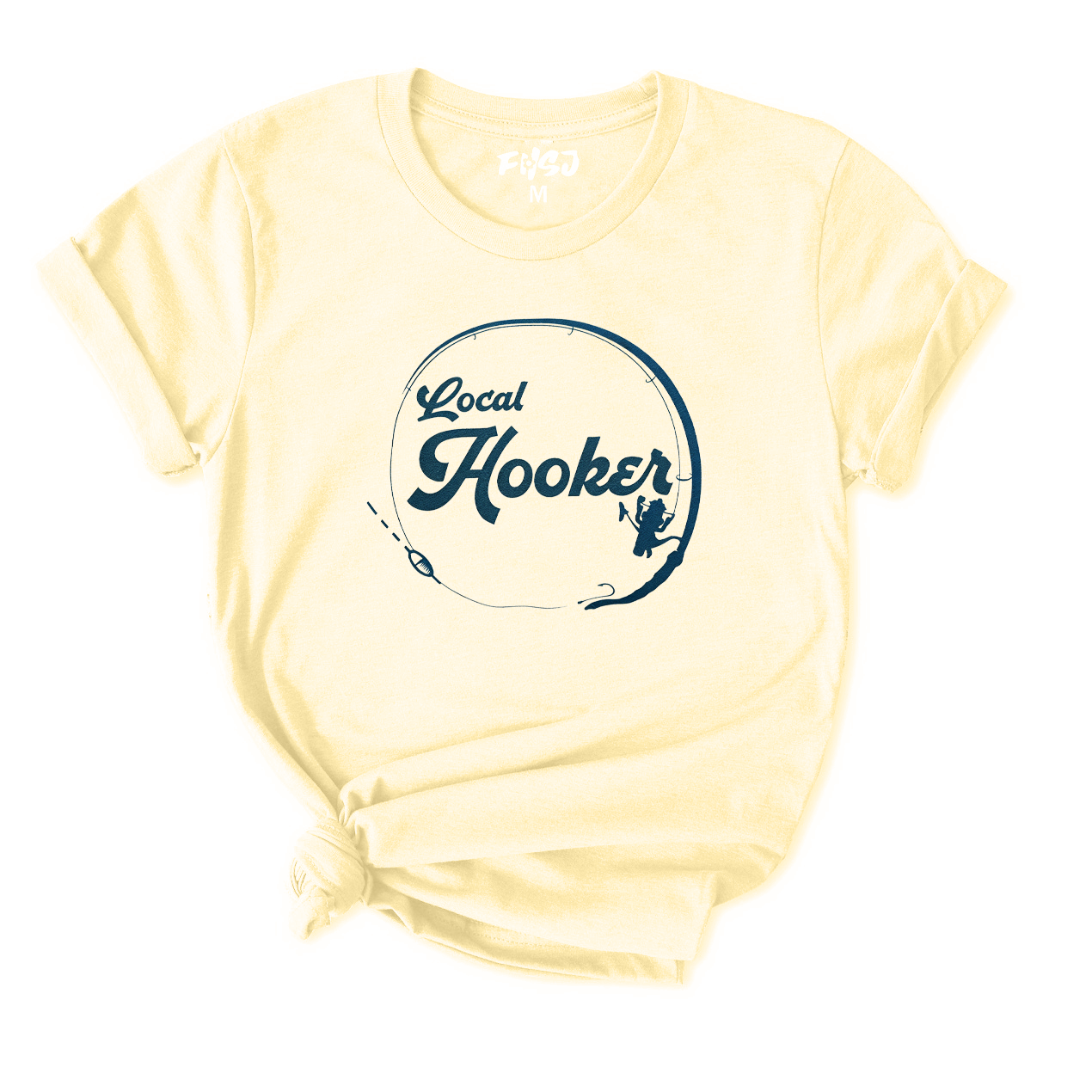 Local Hooker Fishing T-Shirt for Women