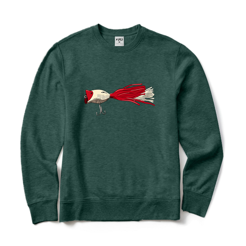 Fishing Lure Crewneck Sweatshirt