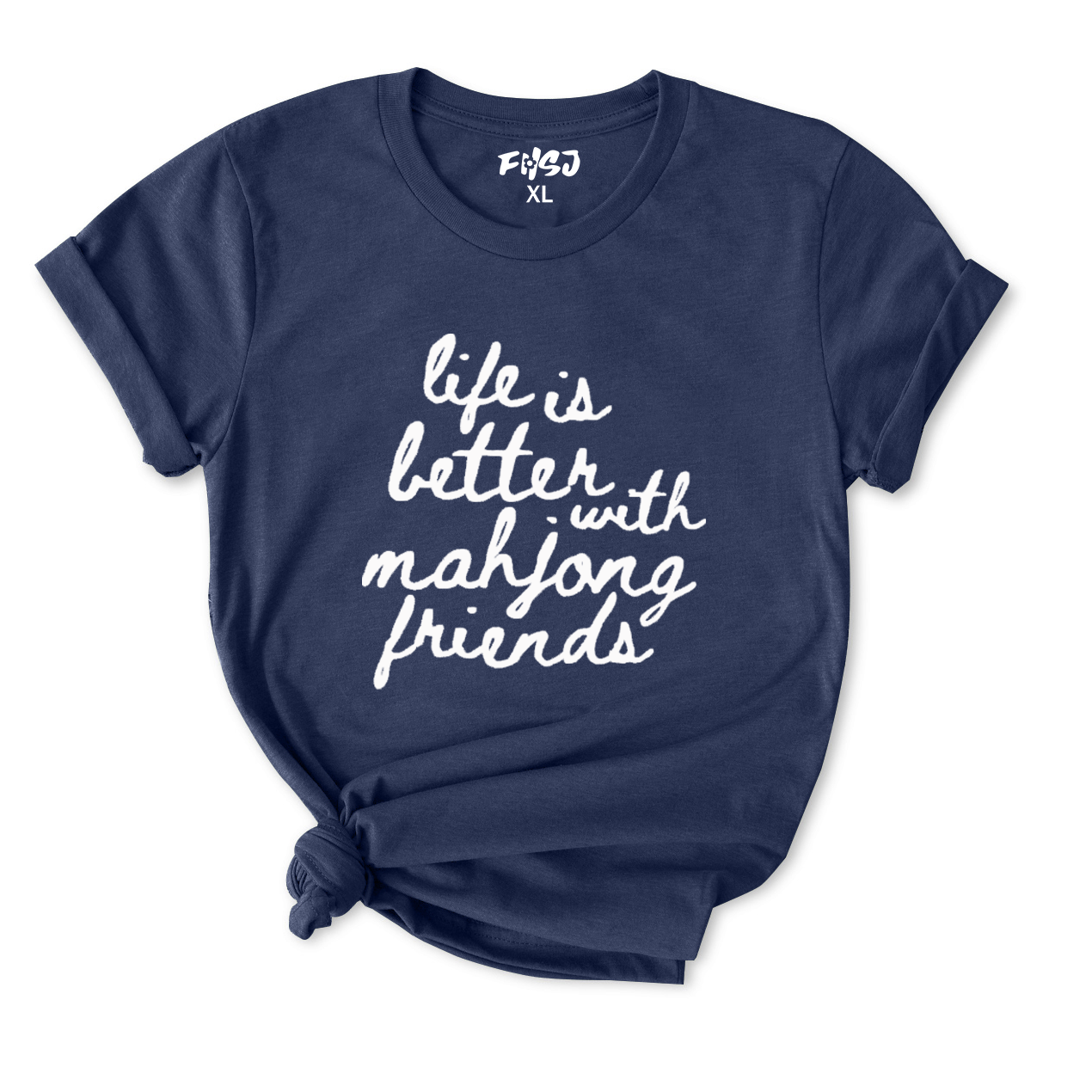 Life Is Better With Mahjong Friends T-Shirt for Women