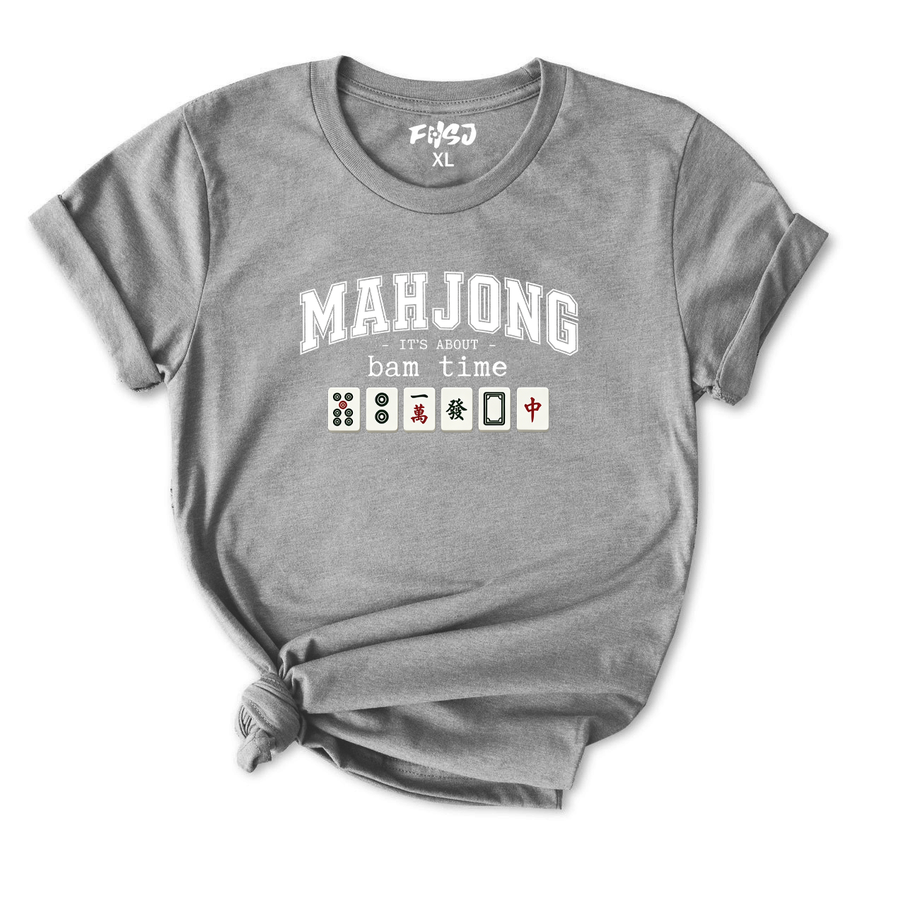 Mahjong It's About Bam Time T-Shirt for Women