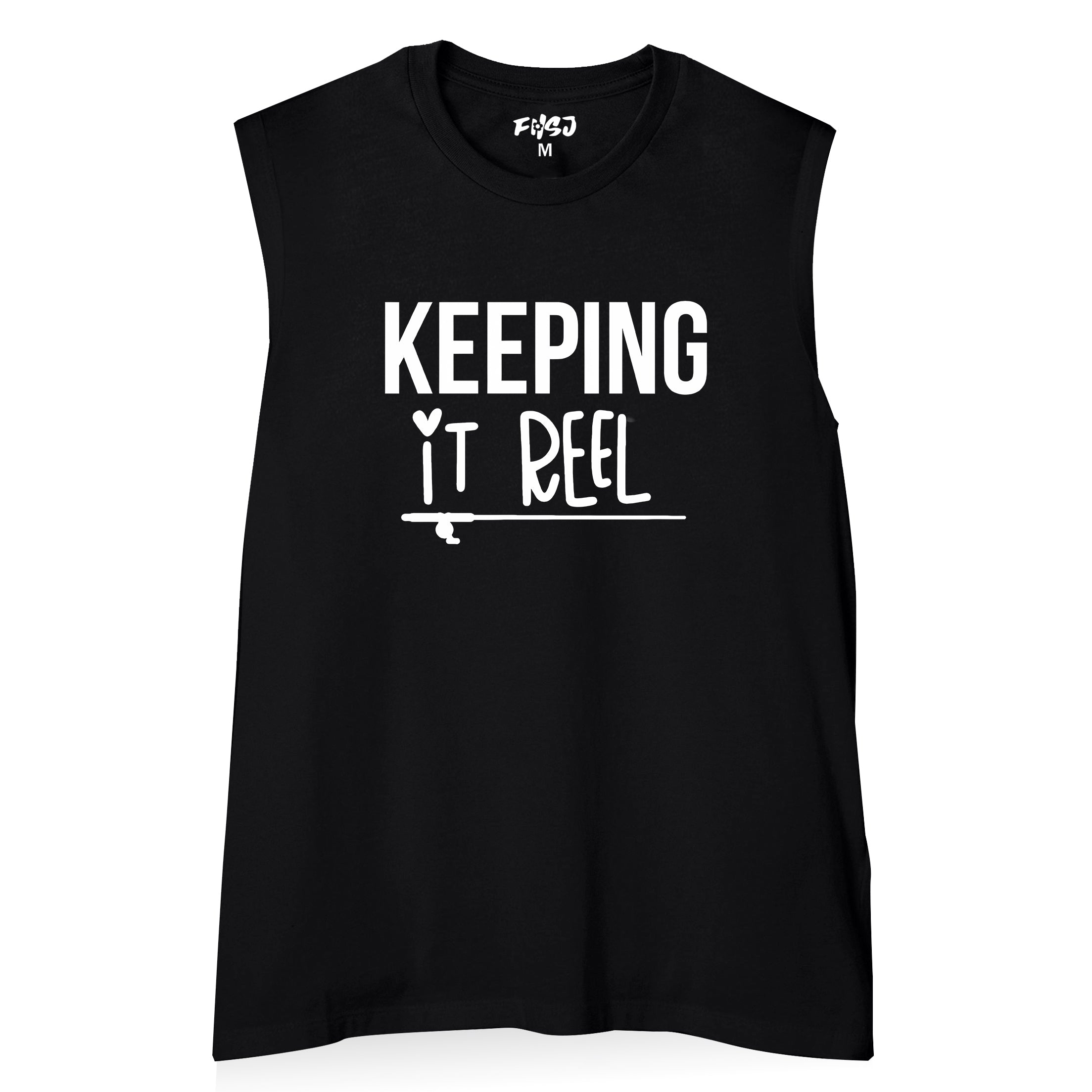 Women KEEPING IT REEL Tank Top