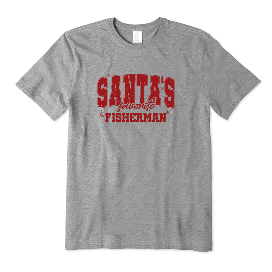 Santa's Favorite Fishermen T-Shirt