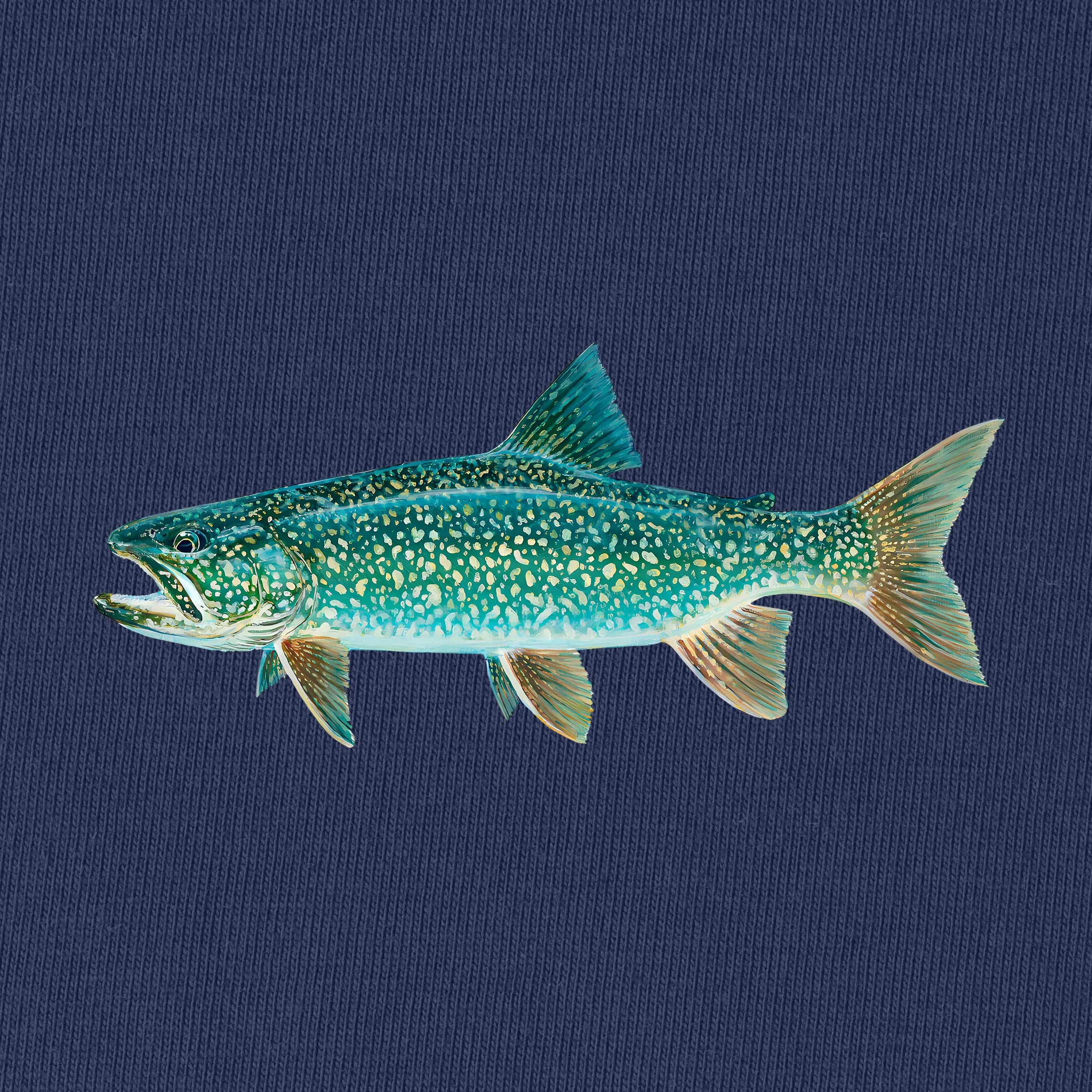Lake Trout Fishing T-Shirt