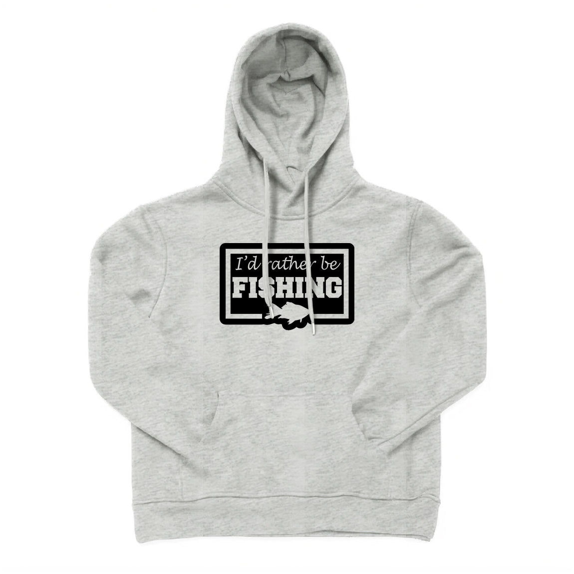 I'd Rather Be Fishing Hoodie