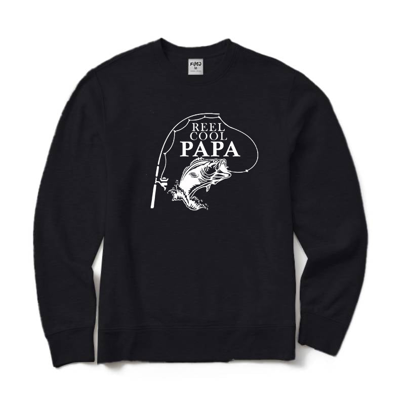Reel Cool Papa Crewneck Sweatshirt