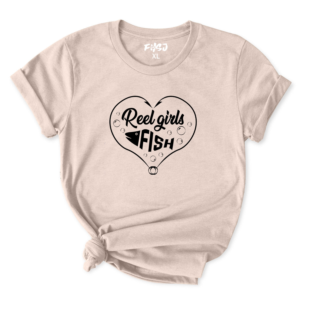 Reel Girls Fish T-Shirt for Women