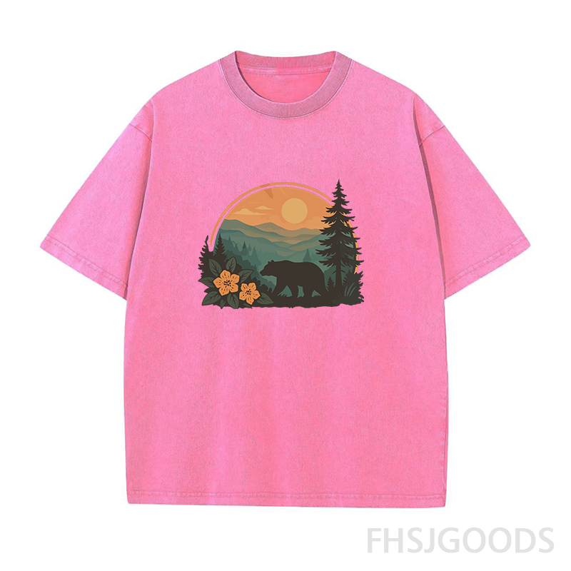 Outdoor Adventure Hiking Unisex Distressed T-Shirt