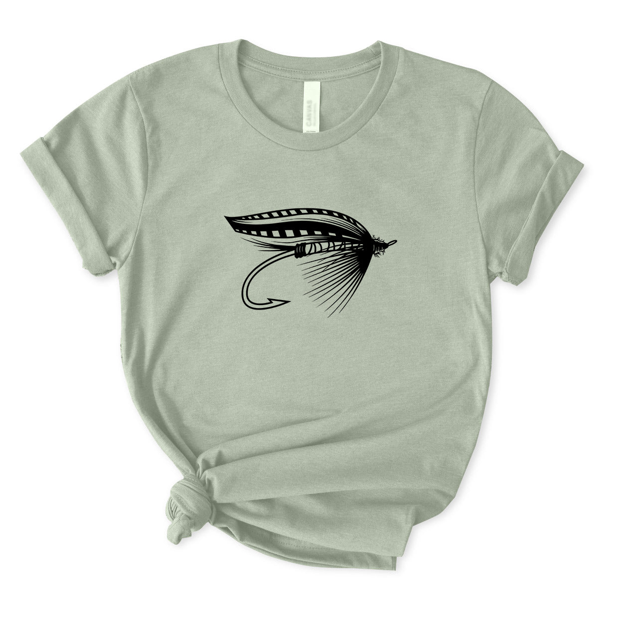Fly Fishing Dry Fly T-Shirt for women