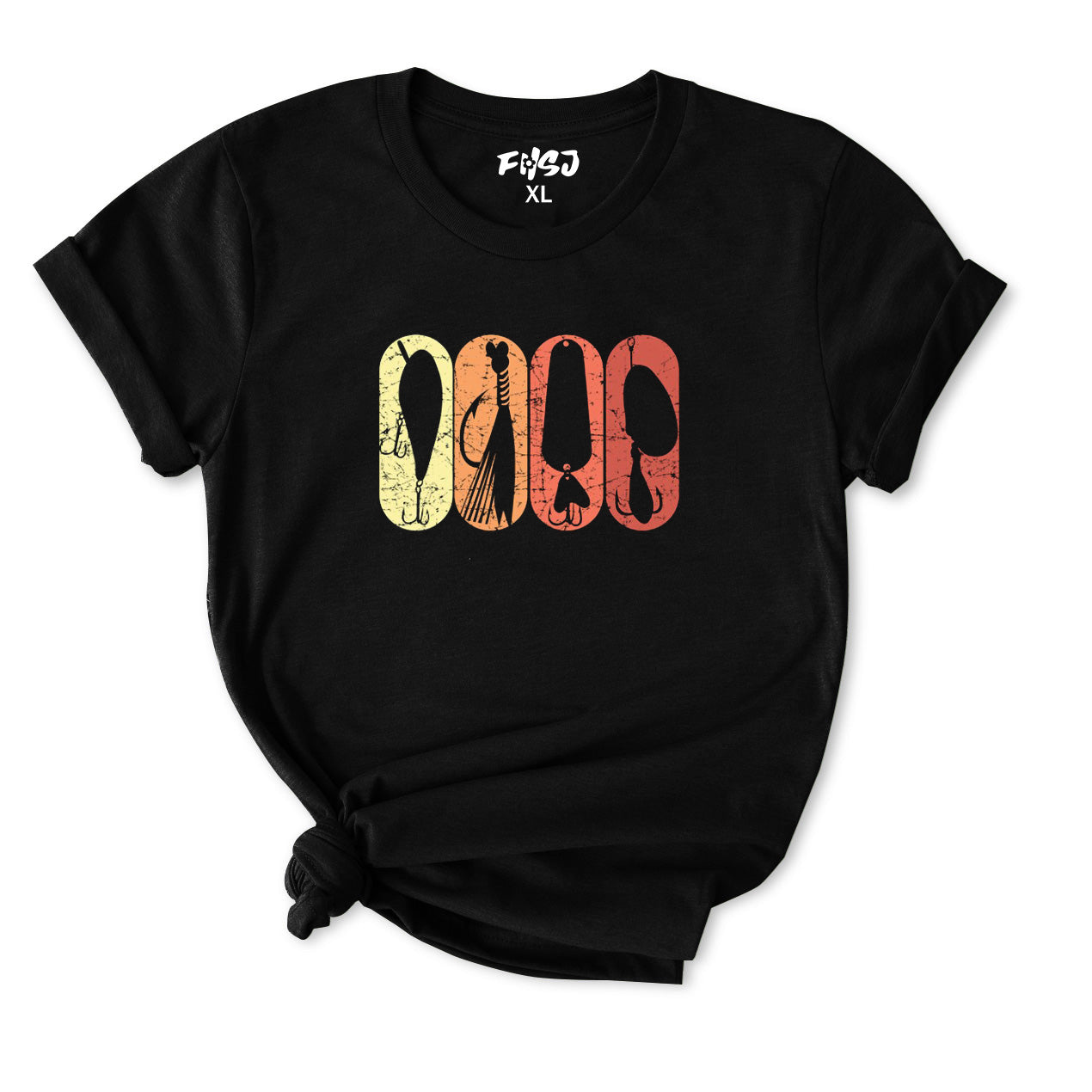 Vintage Fishing Lures T-Shirt for Women