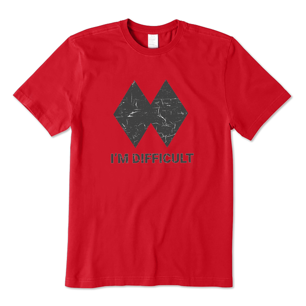 I'm Difficult Skiing T-shirt