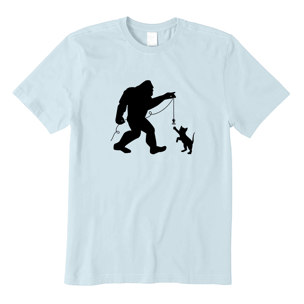 Bigfoot and Kitten T-Shirt