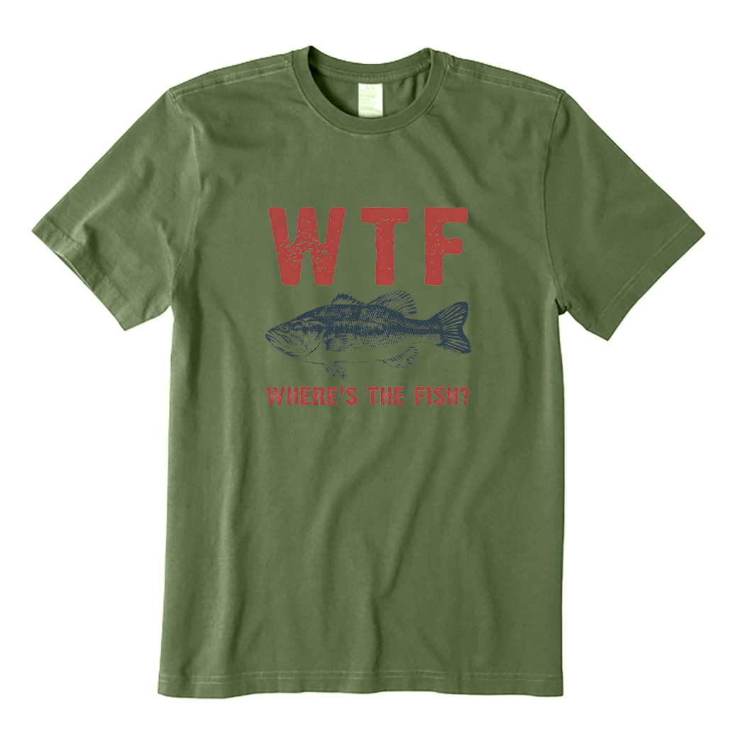 WTF Where's The Fish T-shirt