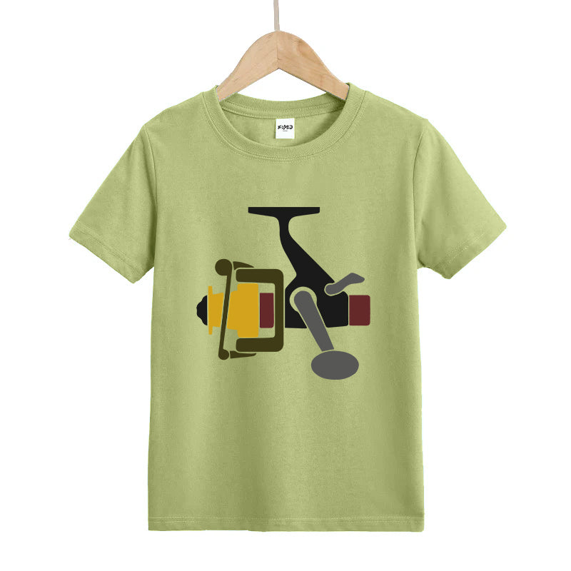 Spinning Reel  Kid's T-Shirts