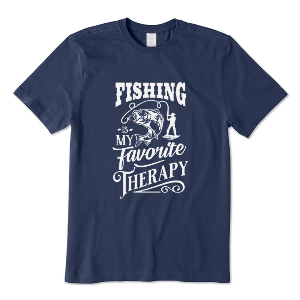 Fishing Is My Favourite Therapy T-Shirt
