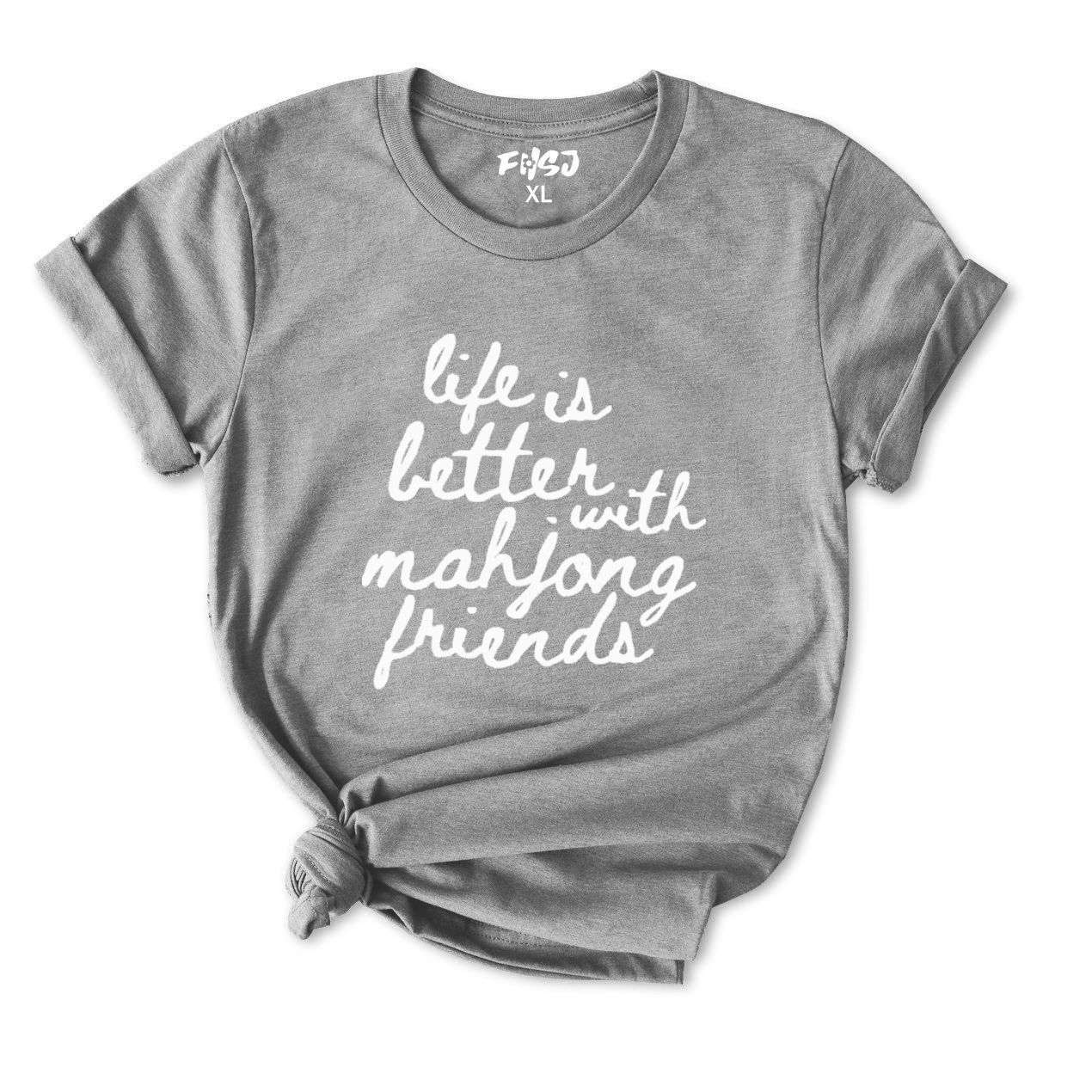 Life Is Better With Mahjong Friends T-Shirt for Women