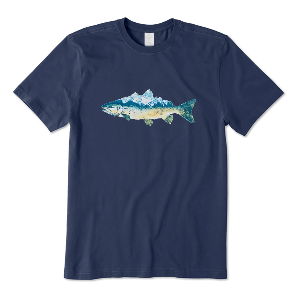 Iceberg Trout Fishing T-Shirt