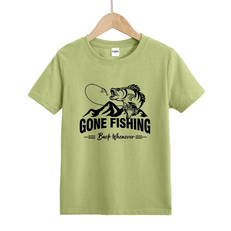 Gone Fishing Kids T-Shirt