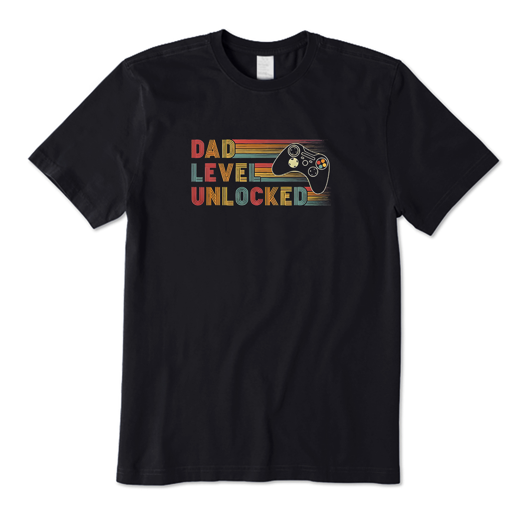 Dad Level Unlocked T-Shirt