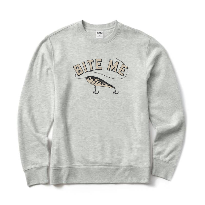 Bite Me Fishing Crewneck Sweatshirt