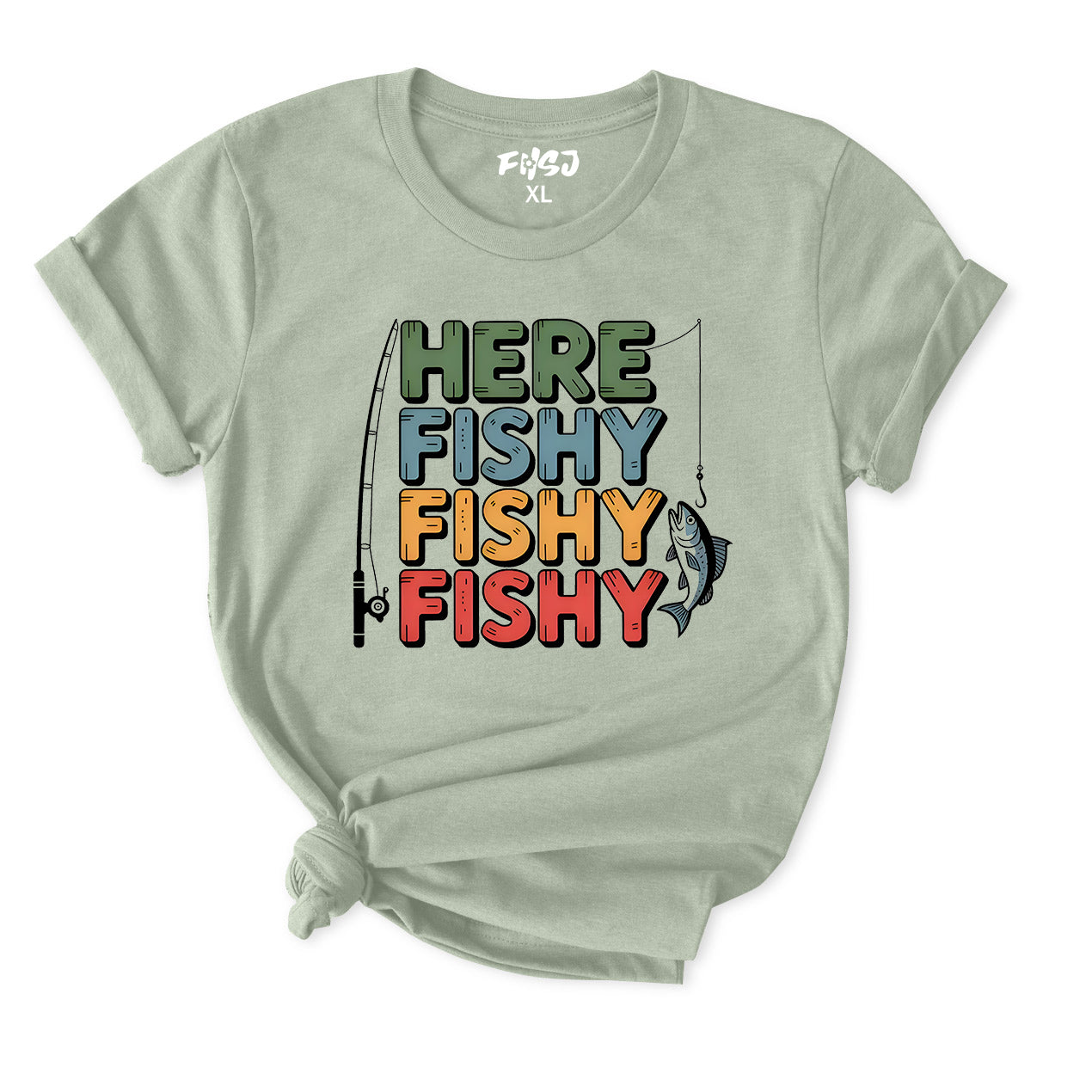 Here Fishy Fishy Fishy T-Shirt for Women