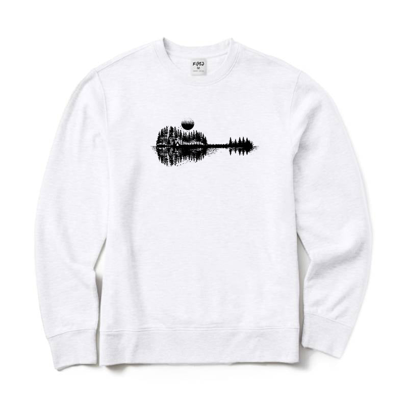 Nature Guitar Crewneck Sweatshirt