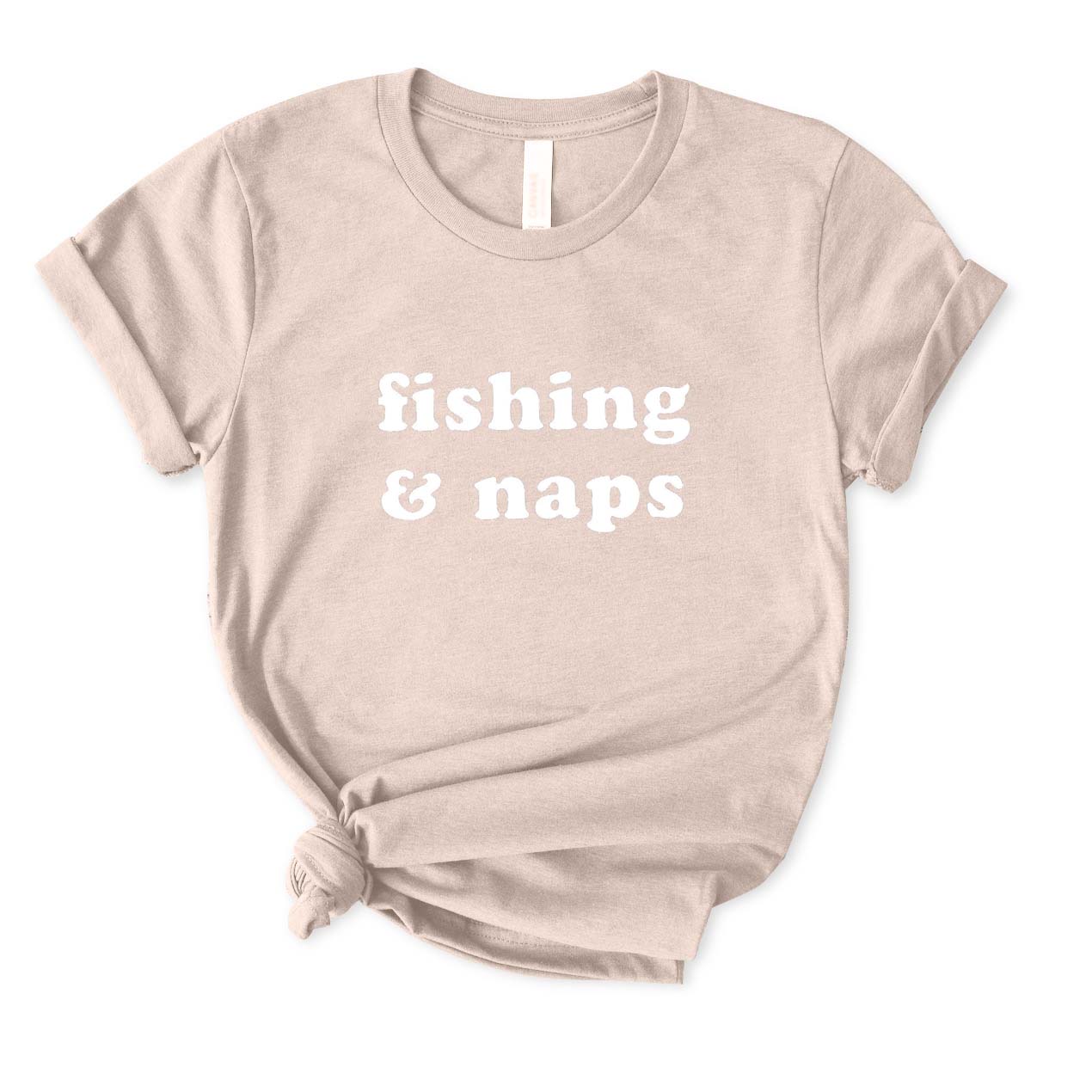 Fishing and Naps T-Shirt for Women