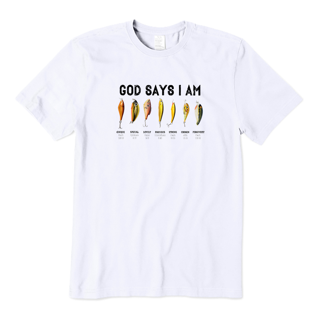 God Says  I Am Fishing T-Shirt