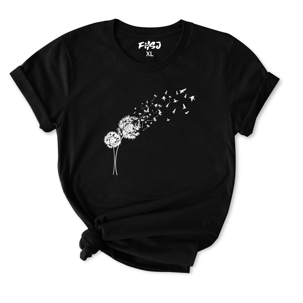 Dandelion Birds T-Shirt for Women