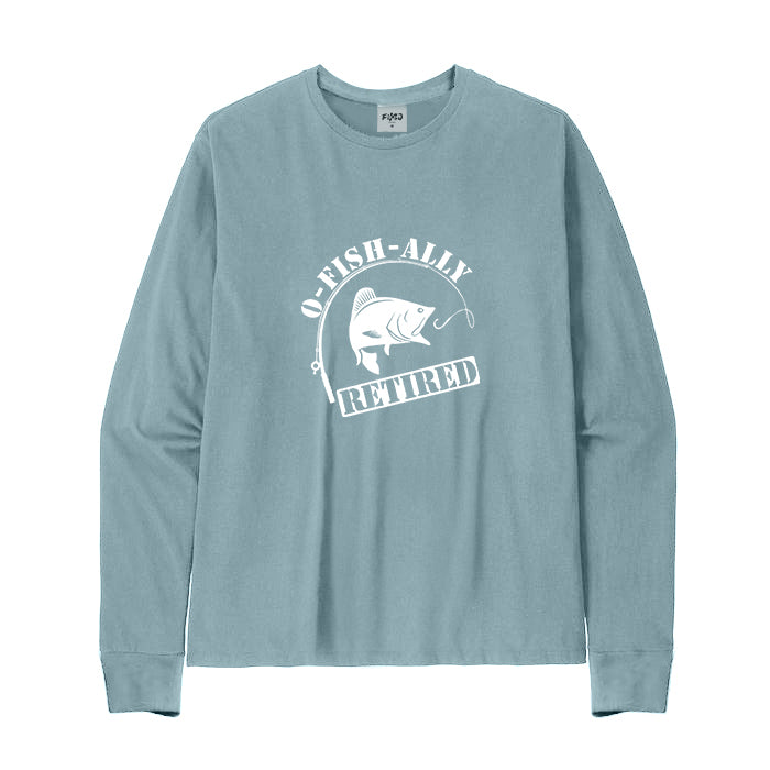OFISHALLY RETIRED Long Sleeve T-Shirt