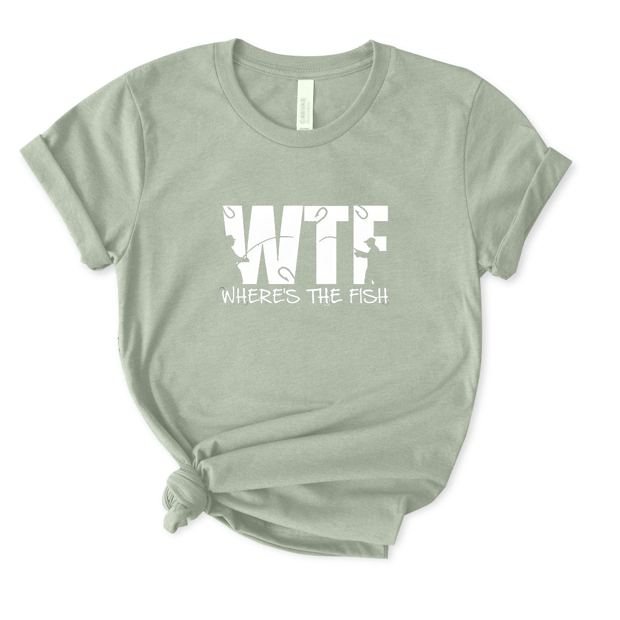WTF Where's The Fish T-Shirt for women