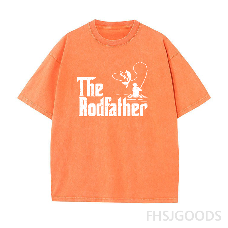 The Rodfather Unisex Distressed T-Shirt
