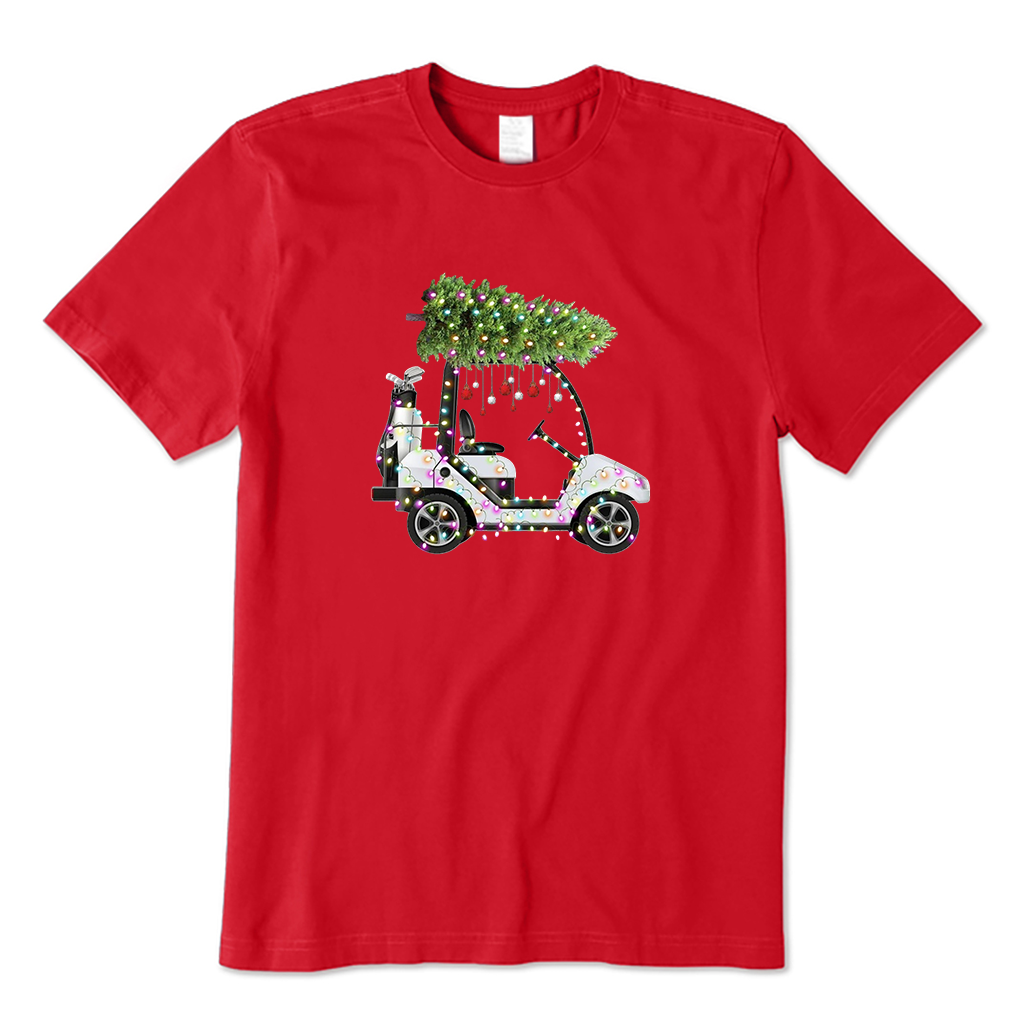 Christmas Golf Cart T-Shirt