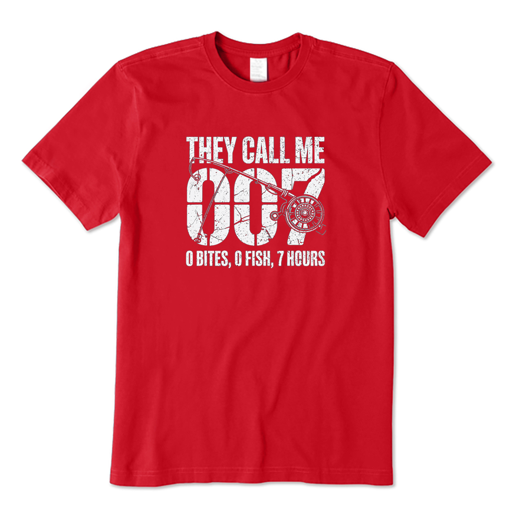 Funny Fishing 007 T-Shirt
