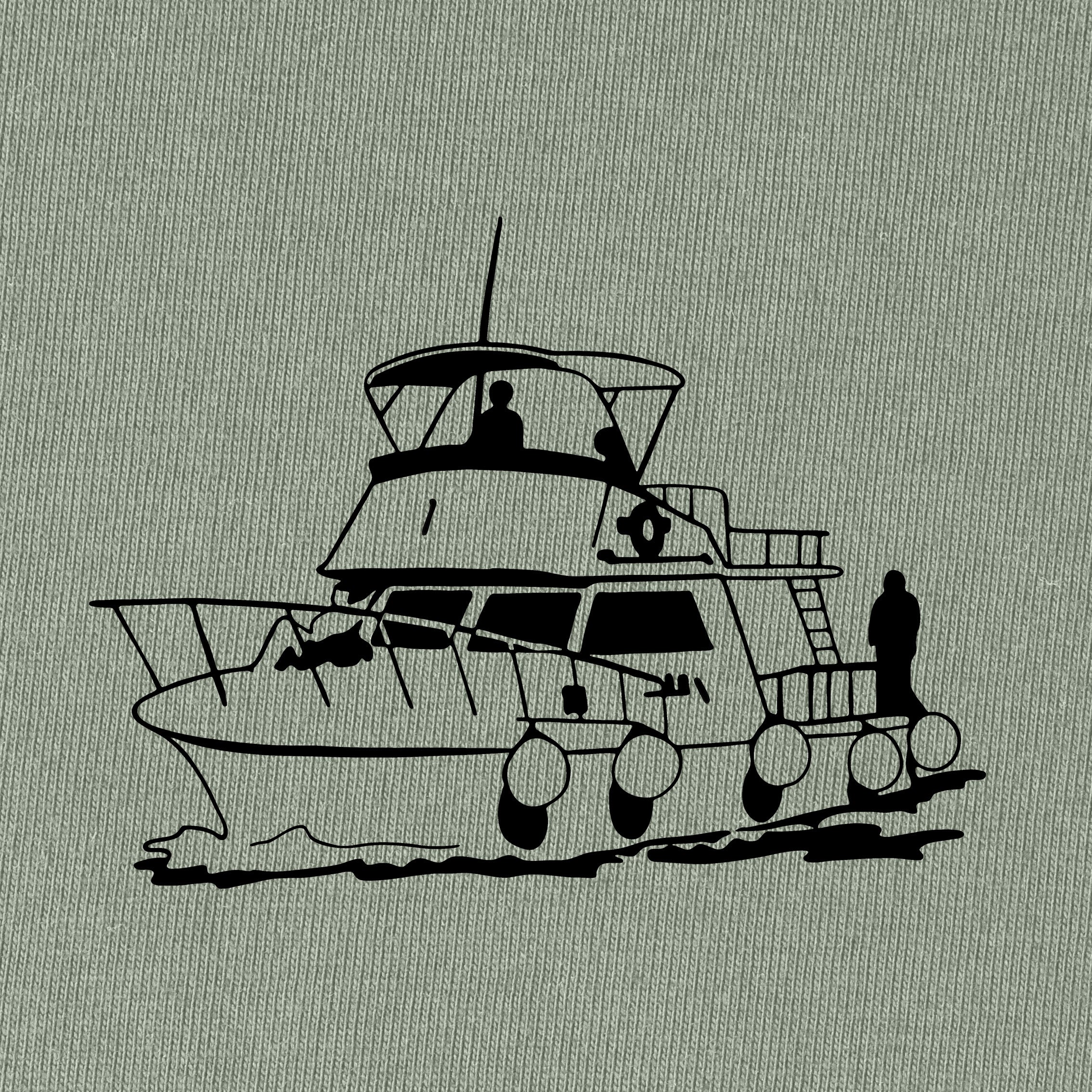Men Outdoors Yacht T-Shirt