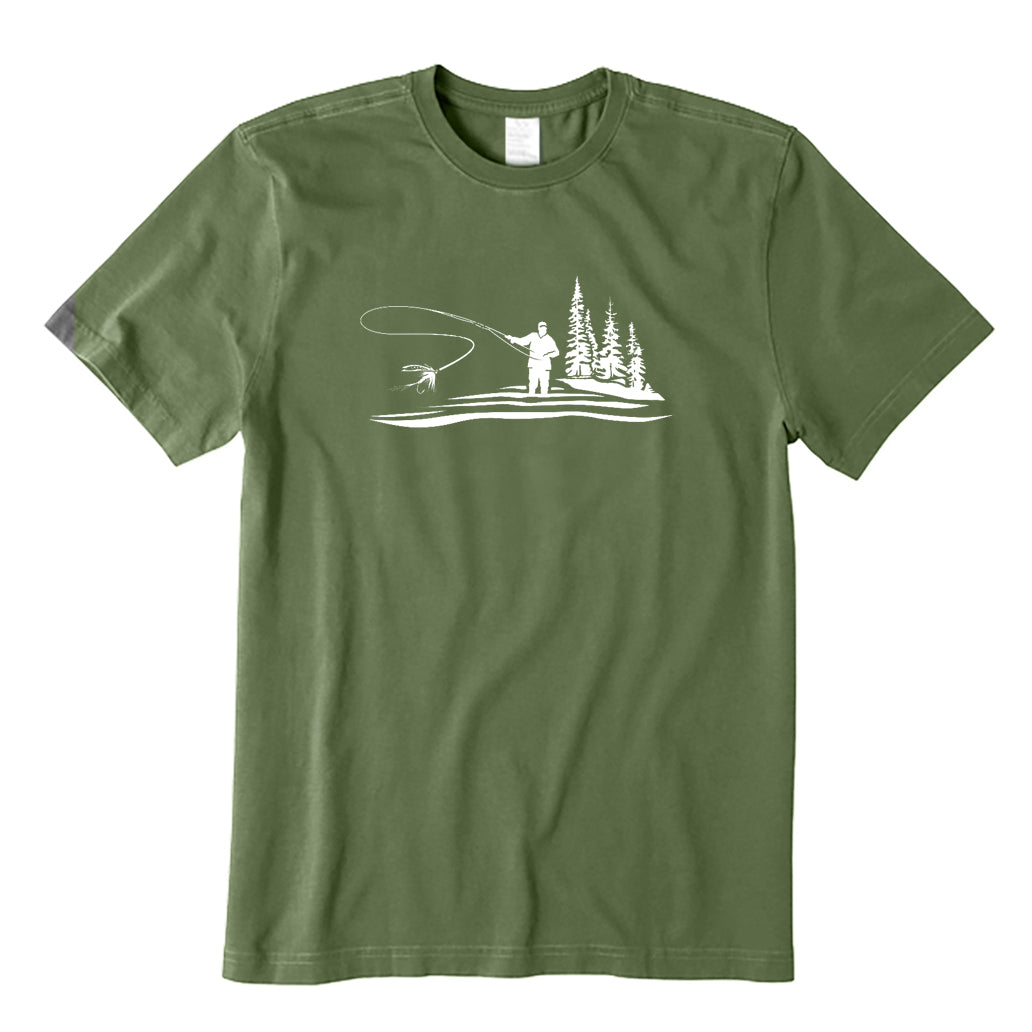 Fly Fishing scape T-Shirt