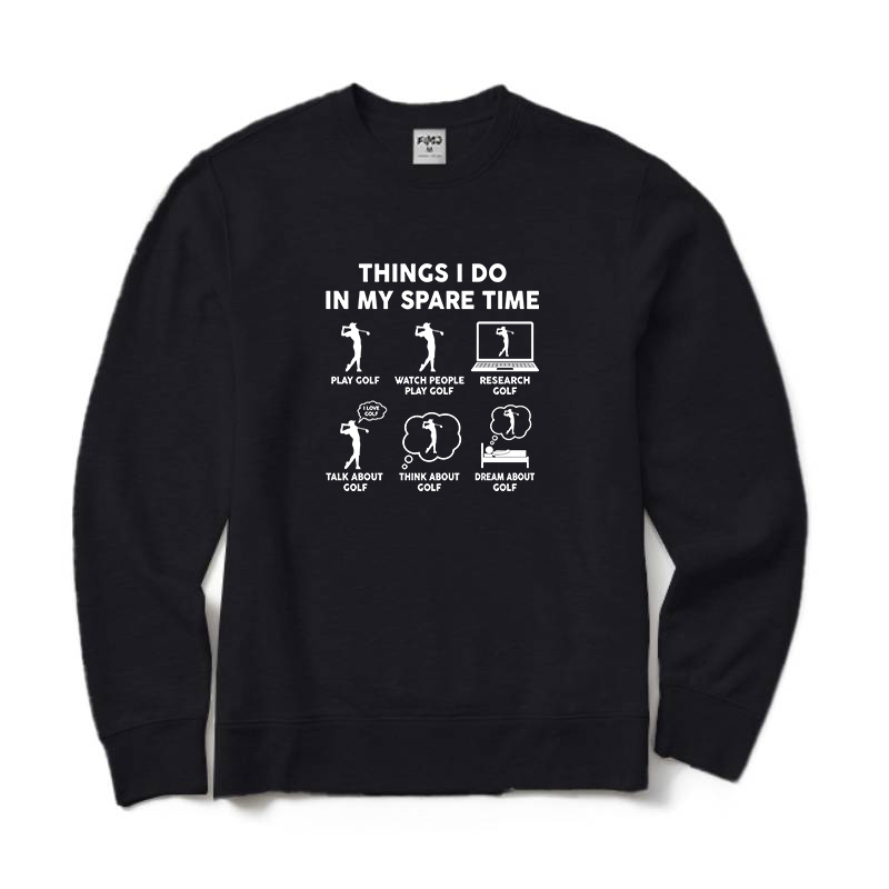Funny Golf Lover Crewneck Sweatshirt