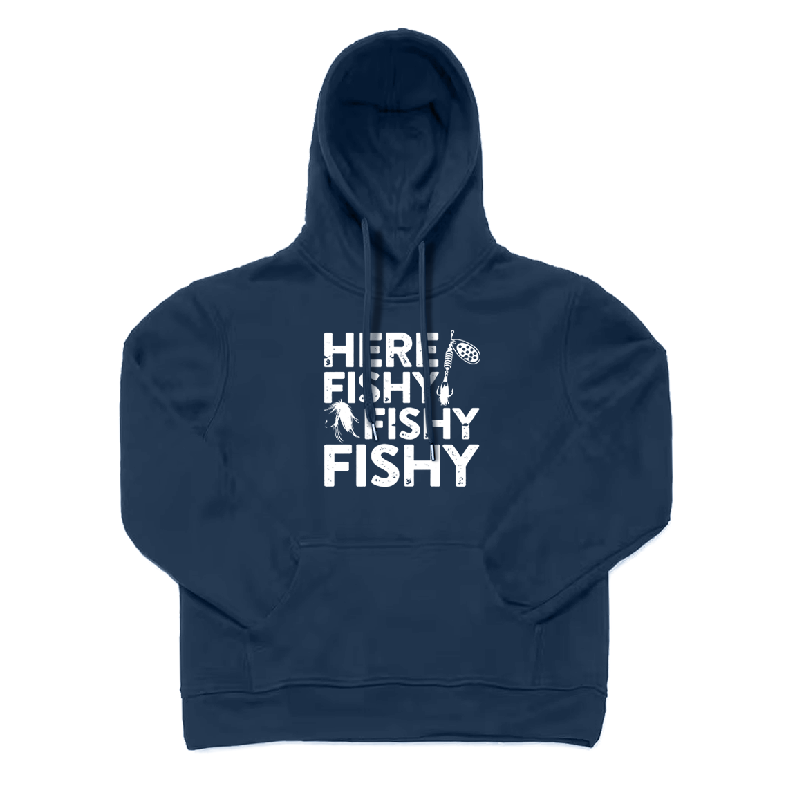 Here Fishy Fishy Fishy Hoodie