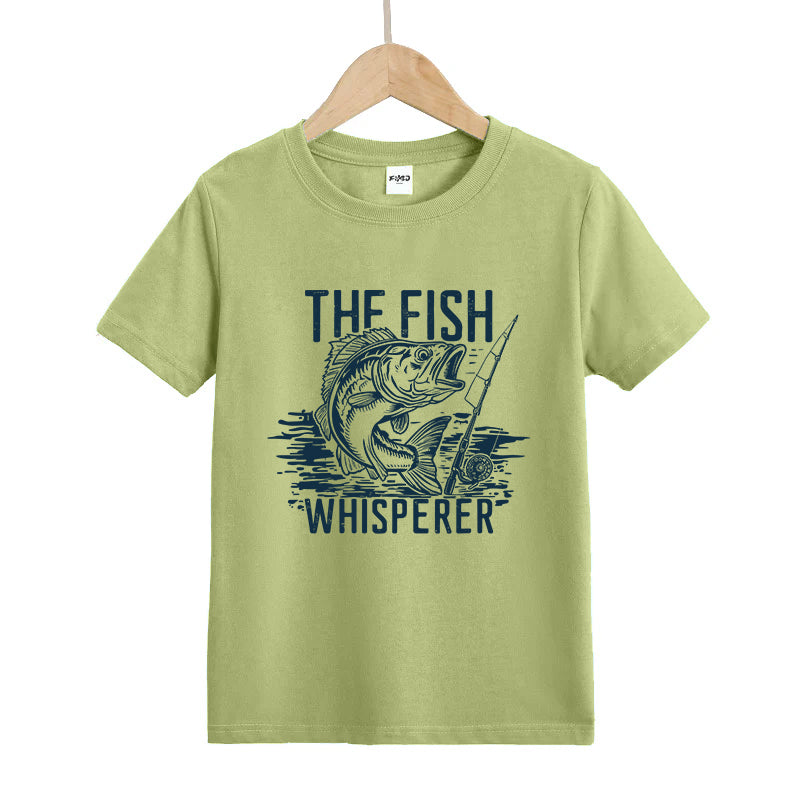 The Fish Whisperer Kids T-Shirt