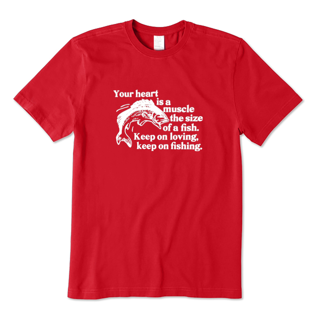 Keep Loving Keep Fishing Fisherman T-shirt